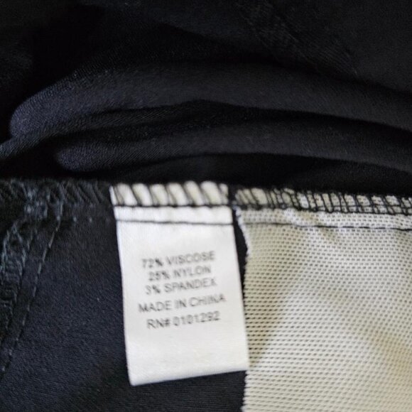 Lulu-B Black Pull On Bermuda Shorts and Coral Bay Blue shorts both sz 8 - Picture 6 of 10